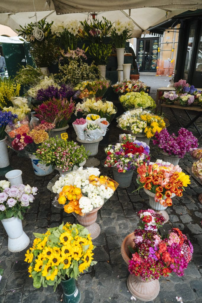 Flowers in Campo de Fiori