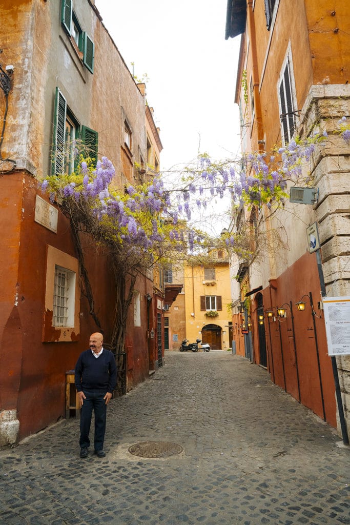 Trastevere street