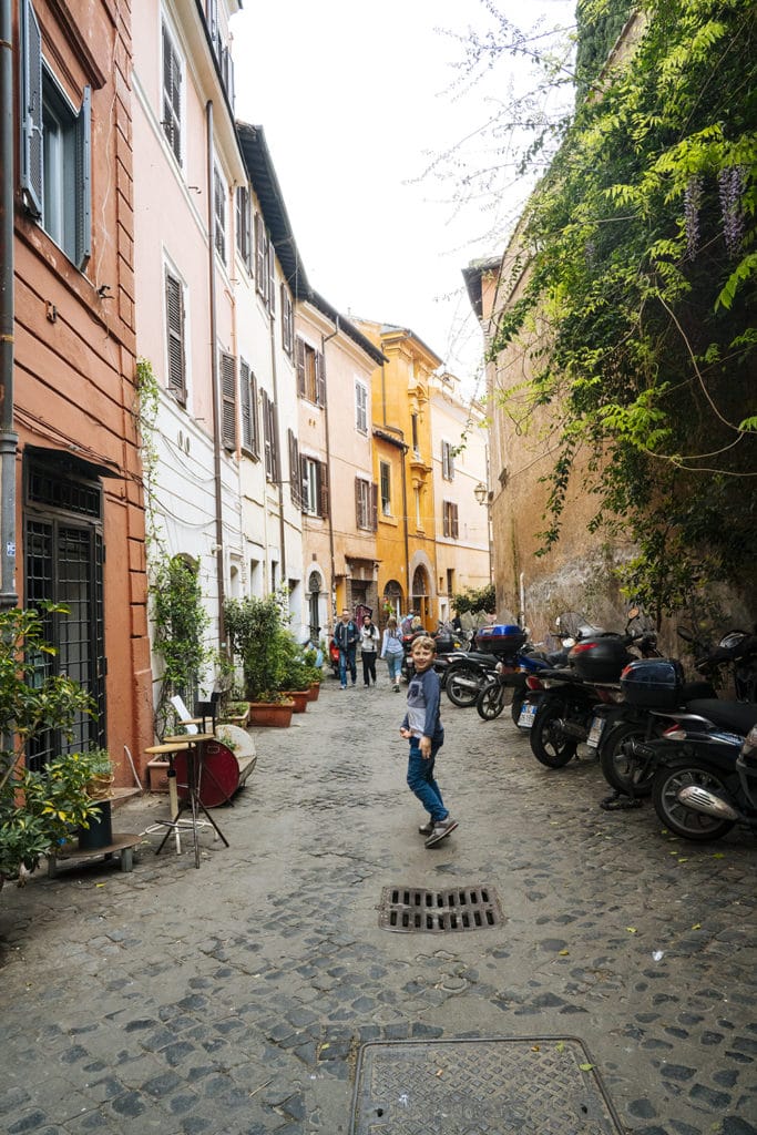 Trastevere street 1