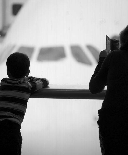 breezing through airports with kids