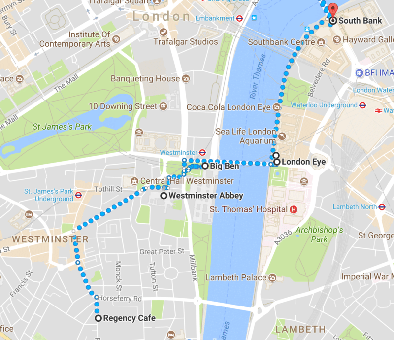 perfect london itinerary day 1