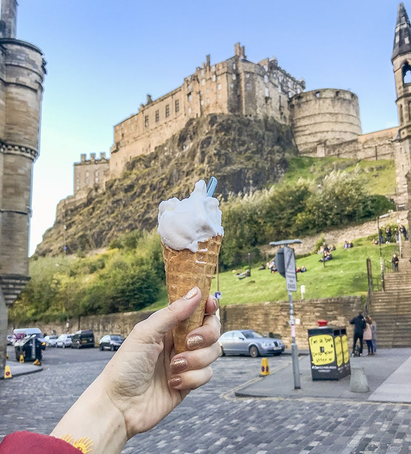 ice cream in edinburgh