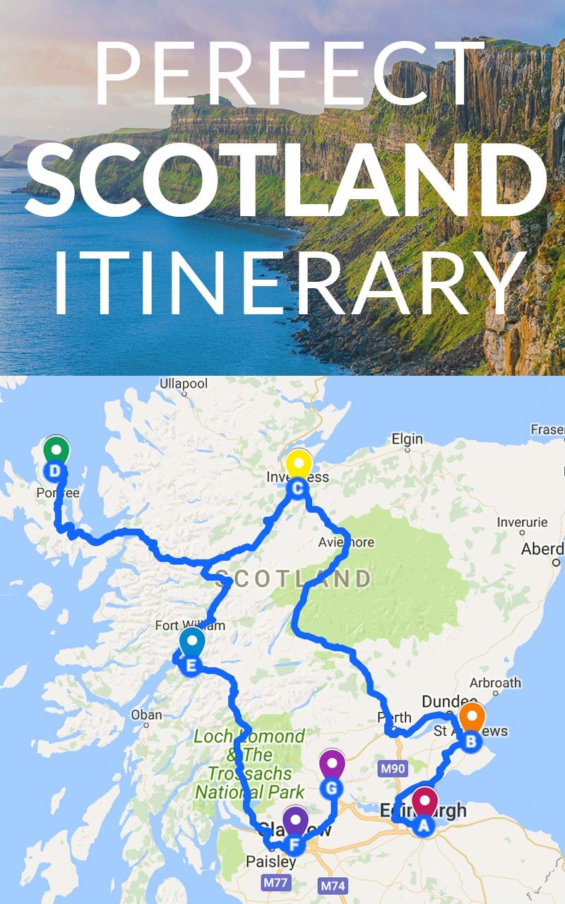 scotland itinerary