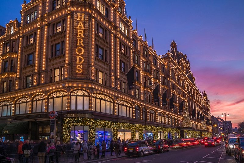  Harrods at Christmastime