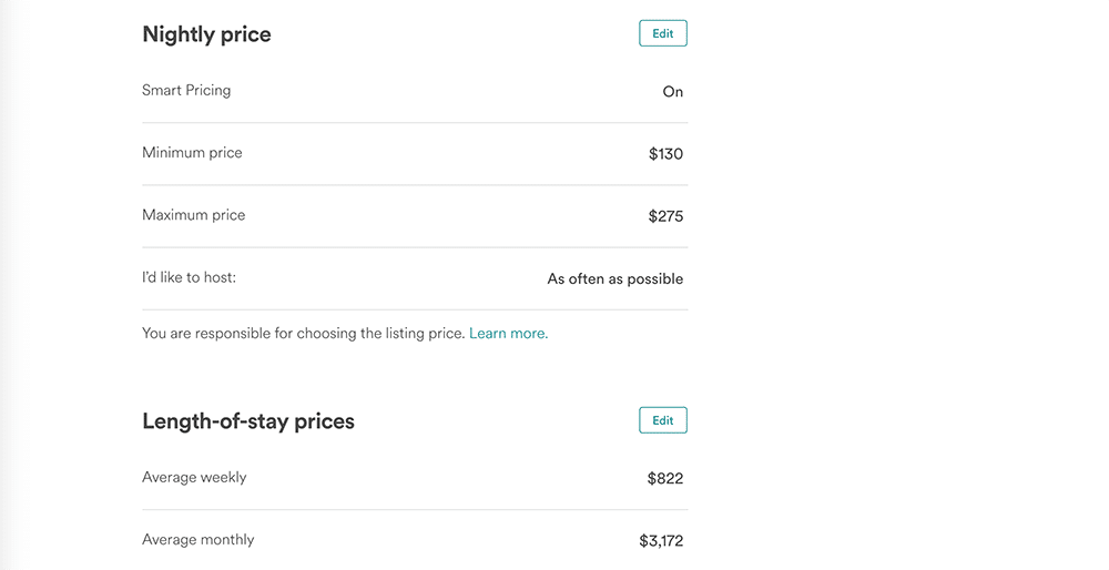 best dynamic pricing for airbnb