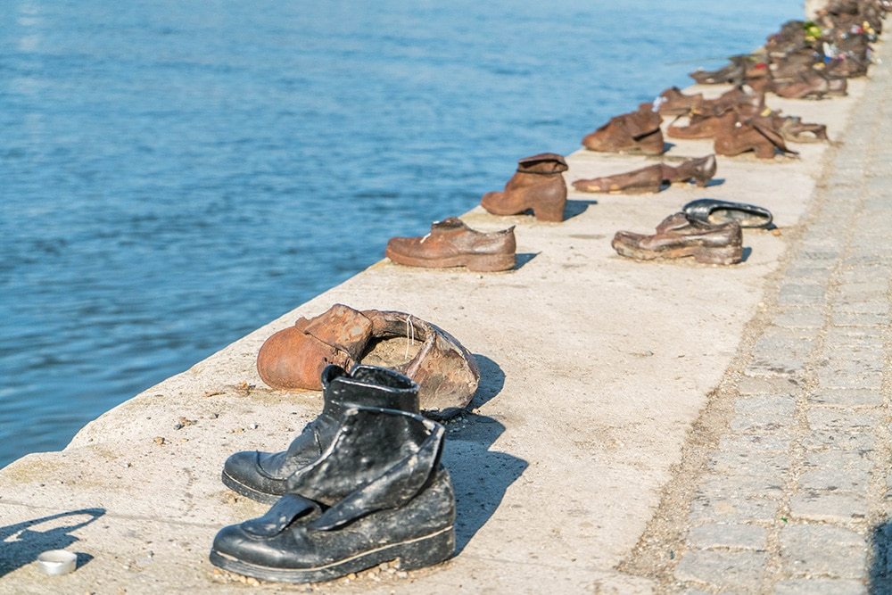 shoes on the danube