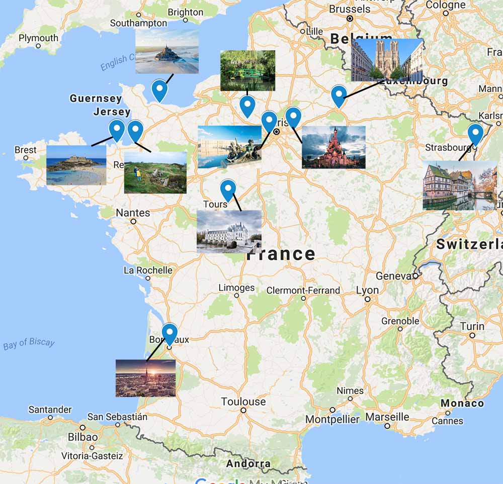 Day trips from deals paris