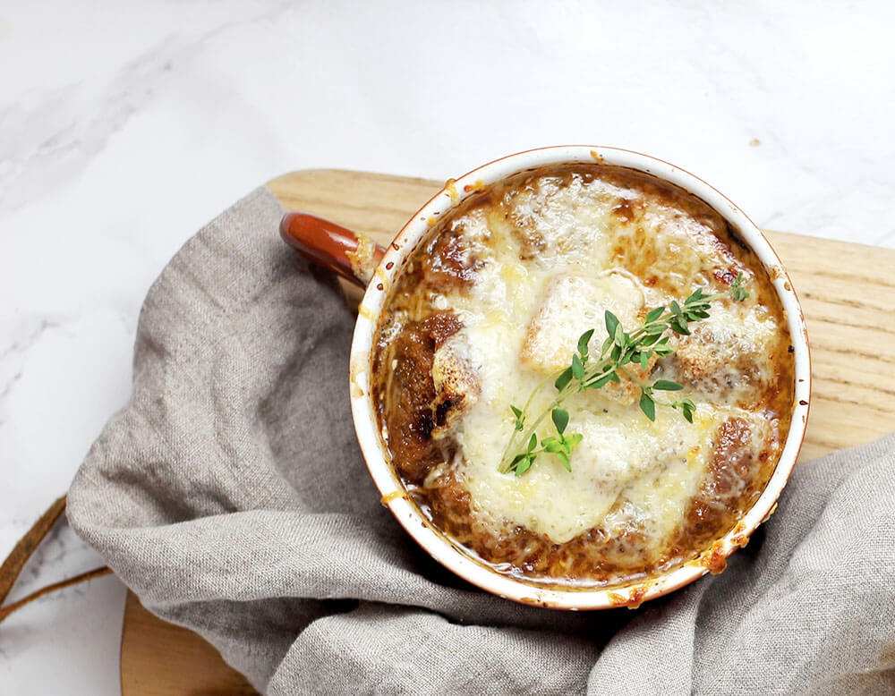 Paris Food French Onion Soup