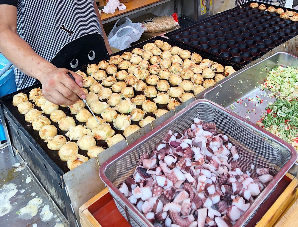 Japan Food Takoyaki 