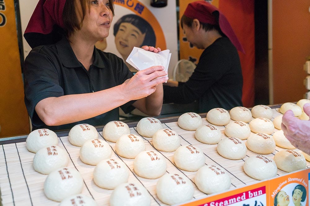 Japan Food Steamed Buns