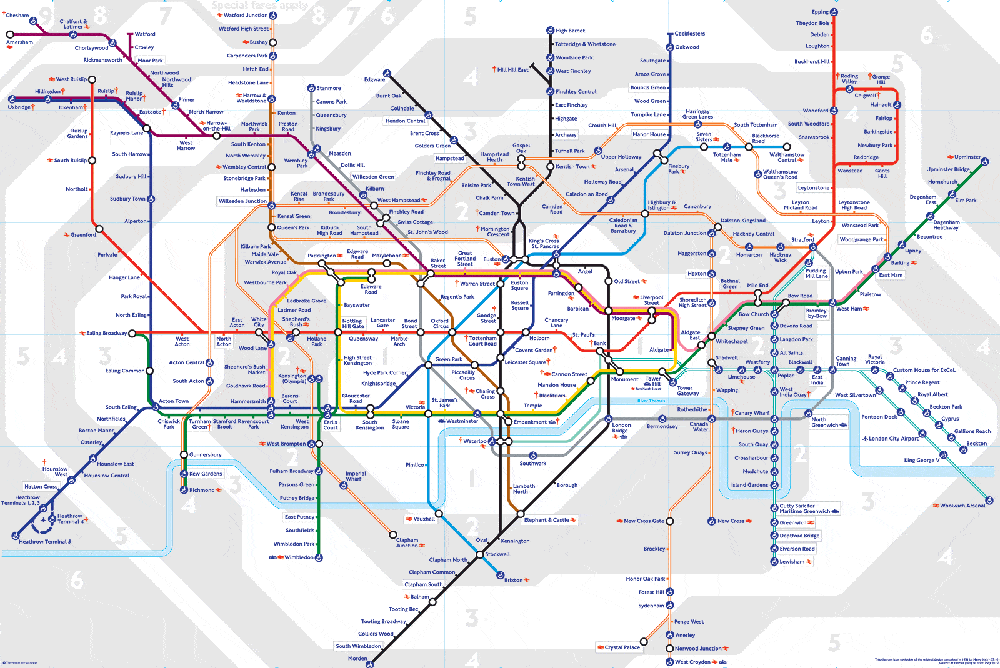 london public transportation map