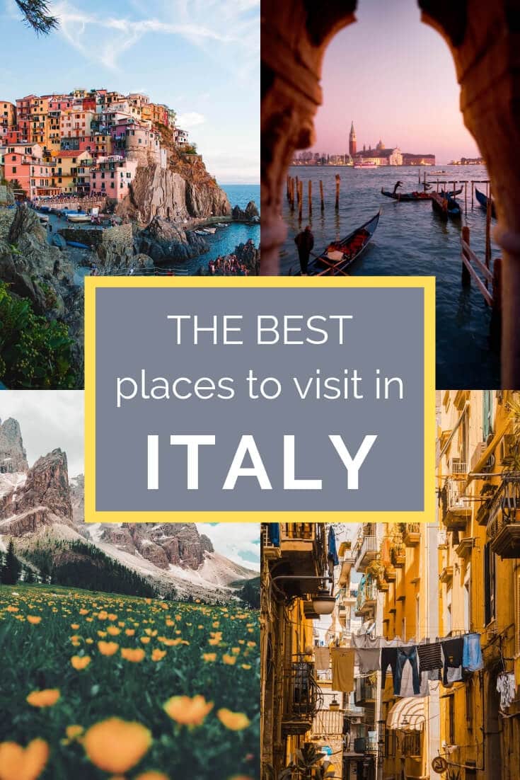 The Best Places to Visit in Italy