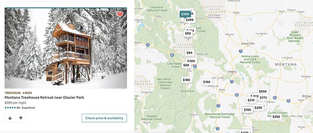Montana Airbnbs