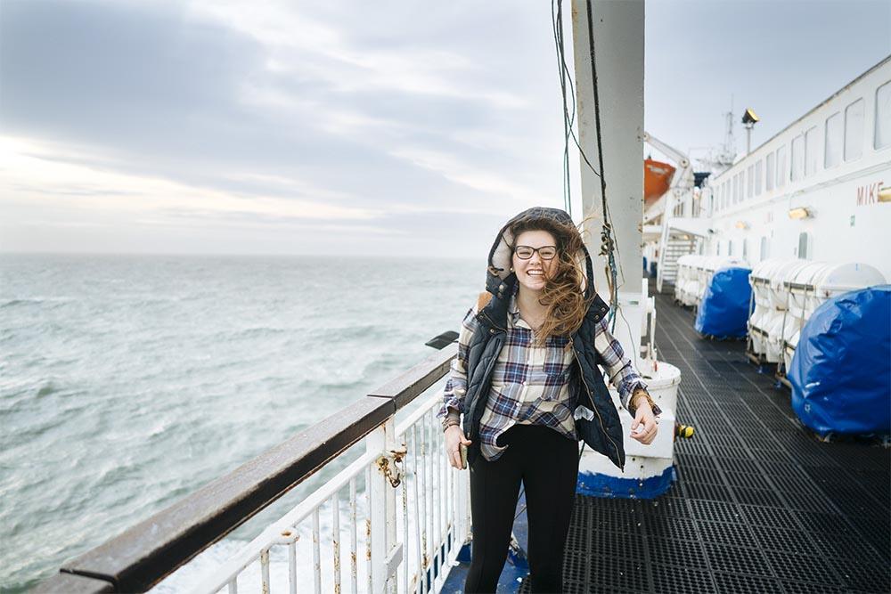 ferry de l'Irlande à l'Écosse