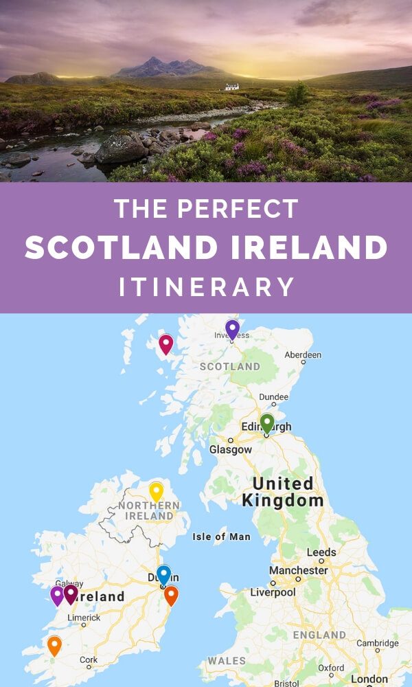 trips of ireland and scotland