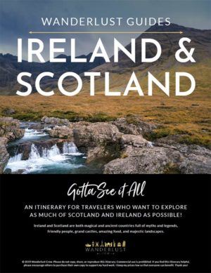 Irland Schottland Reiseplan