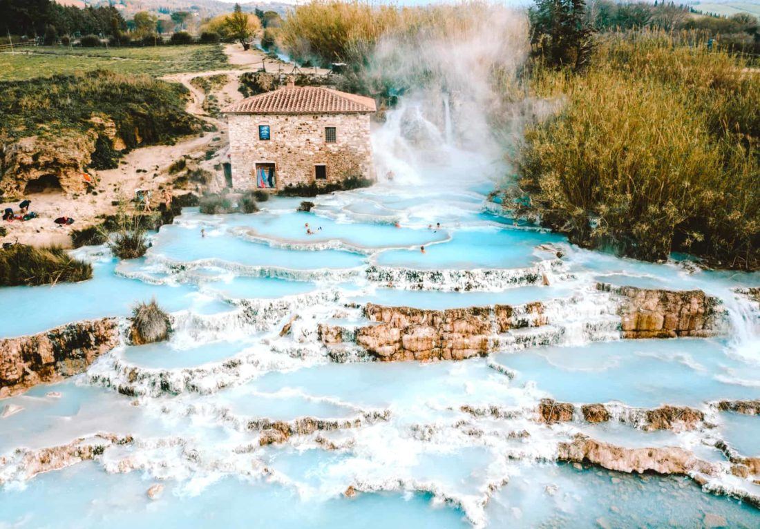 Saturnia Hot Springs Italy