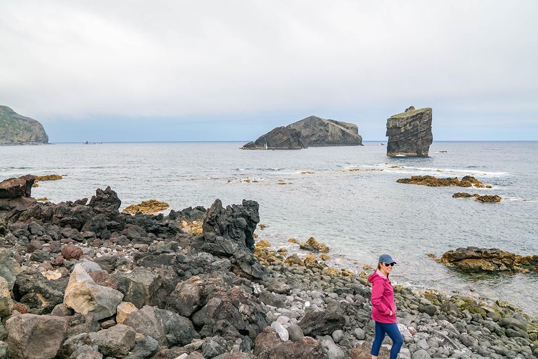 Sao Miguel Island Azores - on the beach