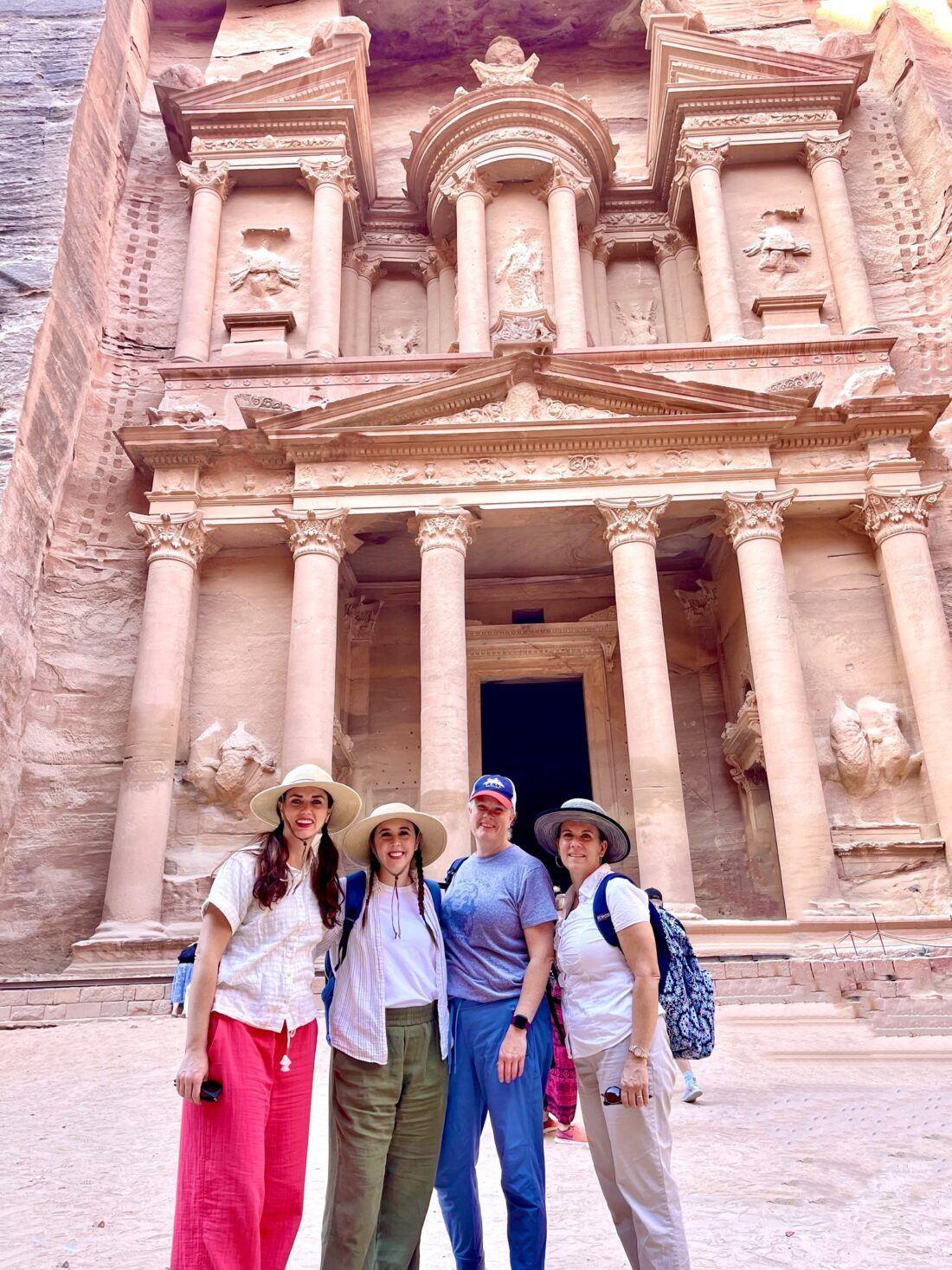 Holy See and enter Petra