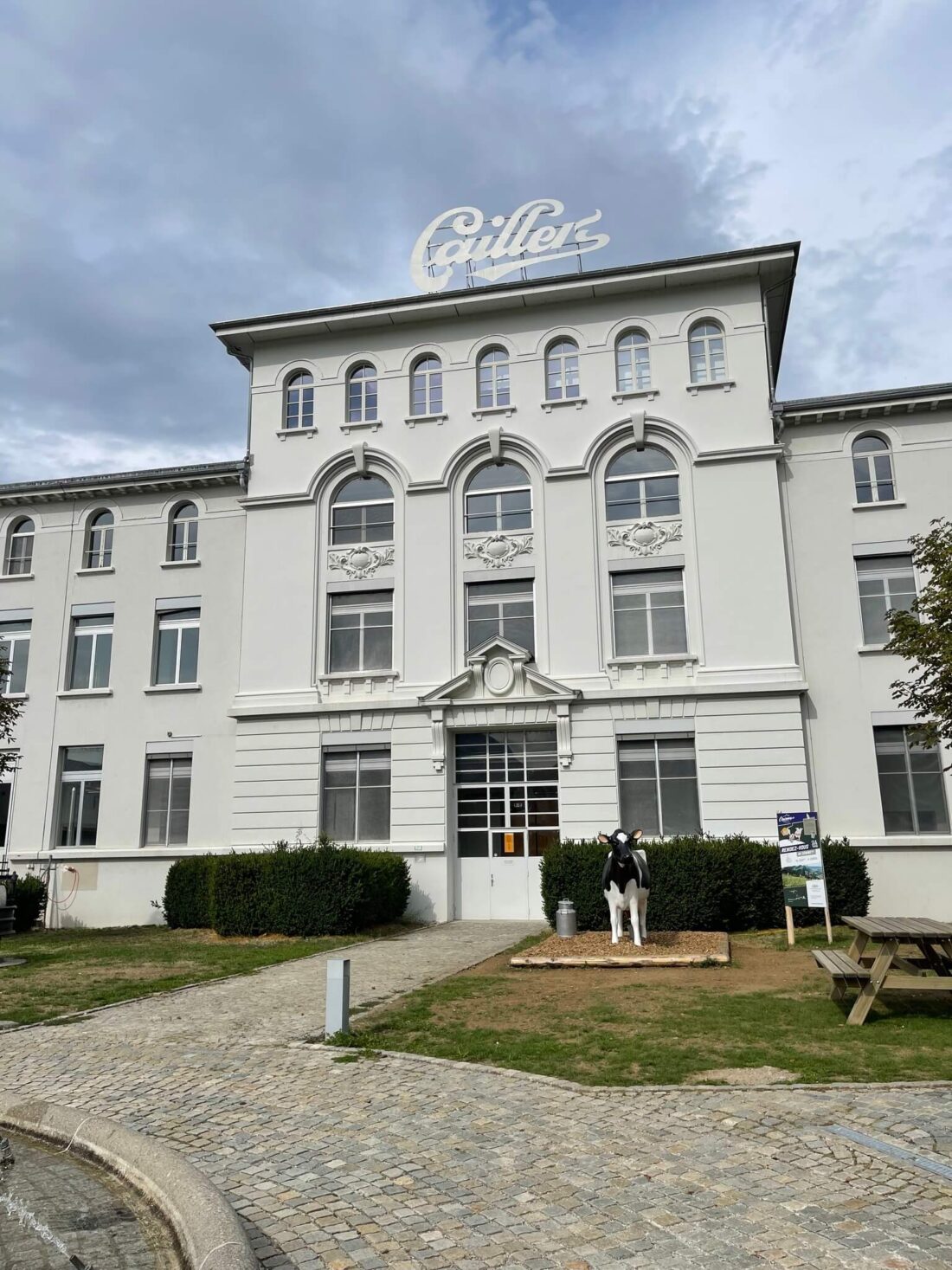 Exterior of Maison Cailler chocolate factory