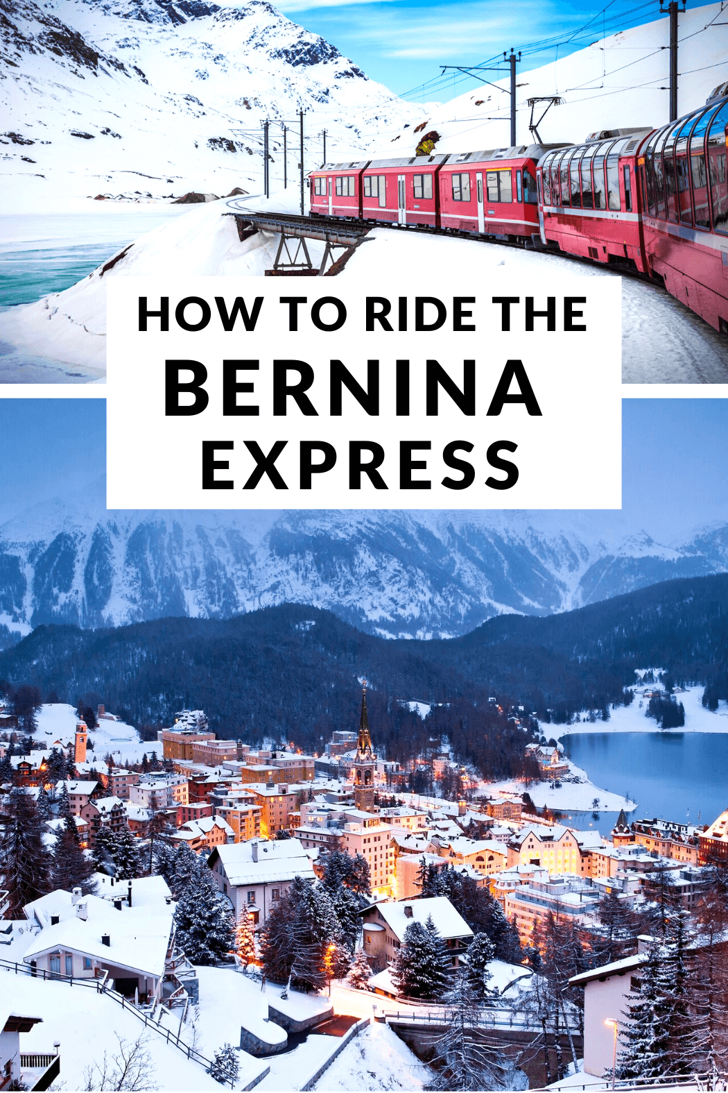 round trip on bernina express