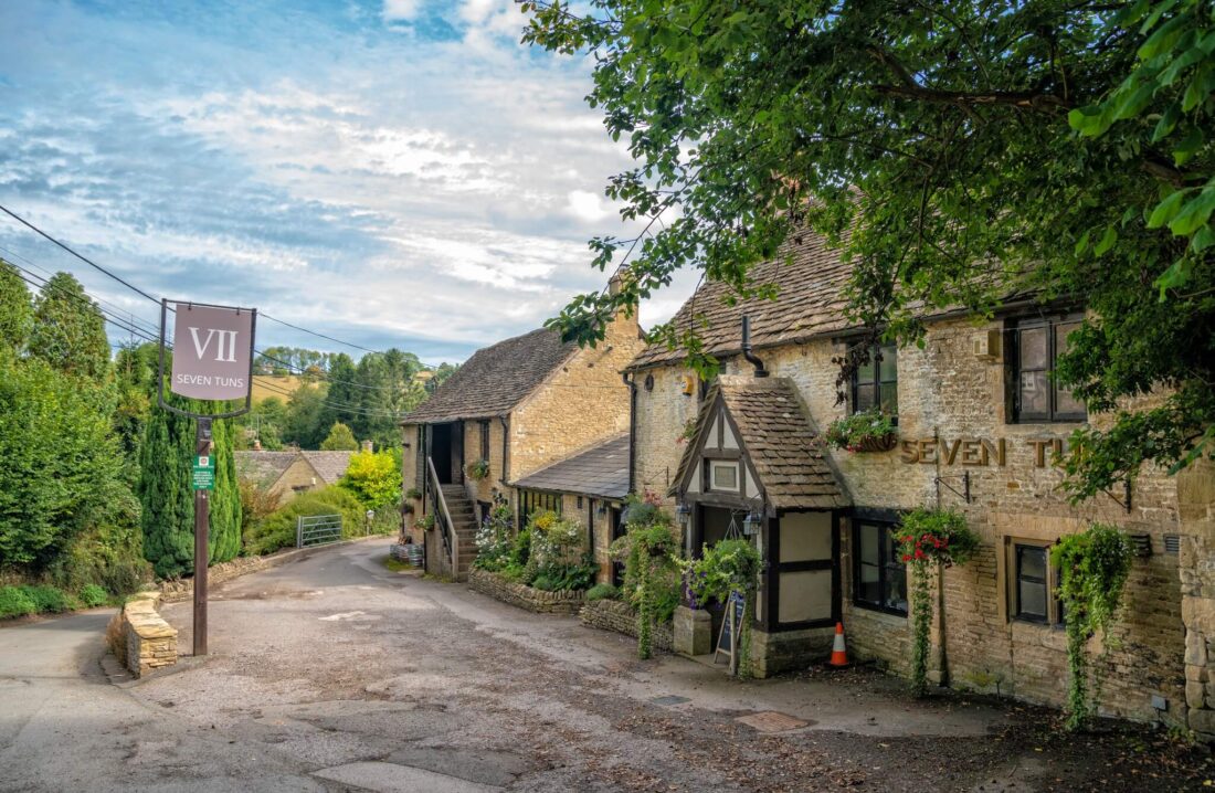 Most Beautiful Cotswolds Villages - 
the village of Chedworth