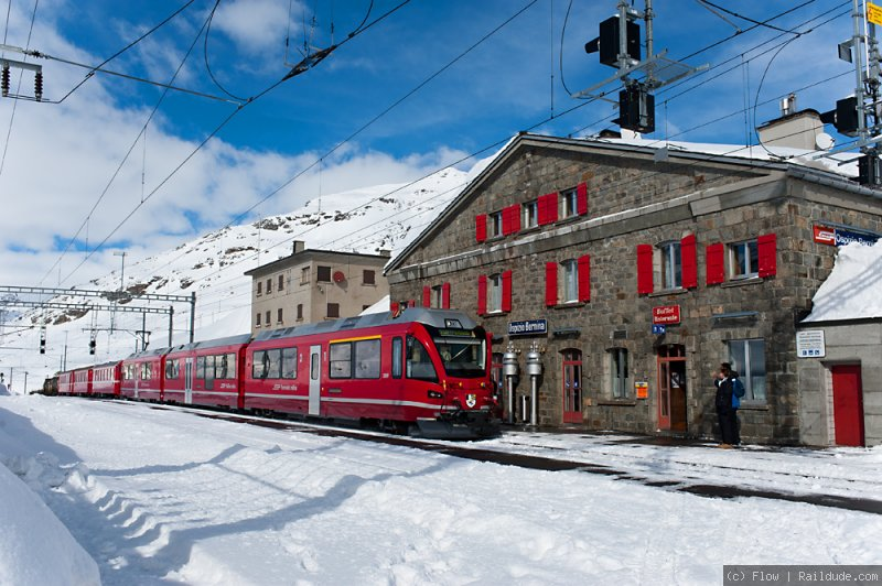 round trip on bernina express