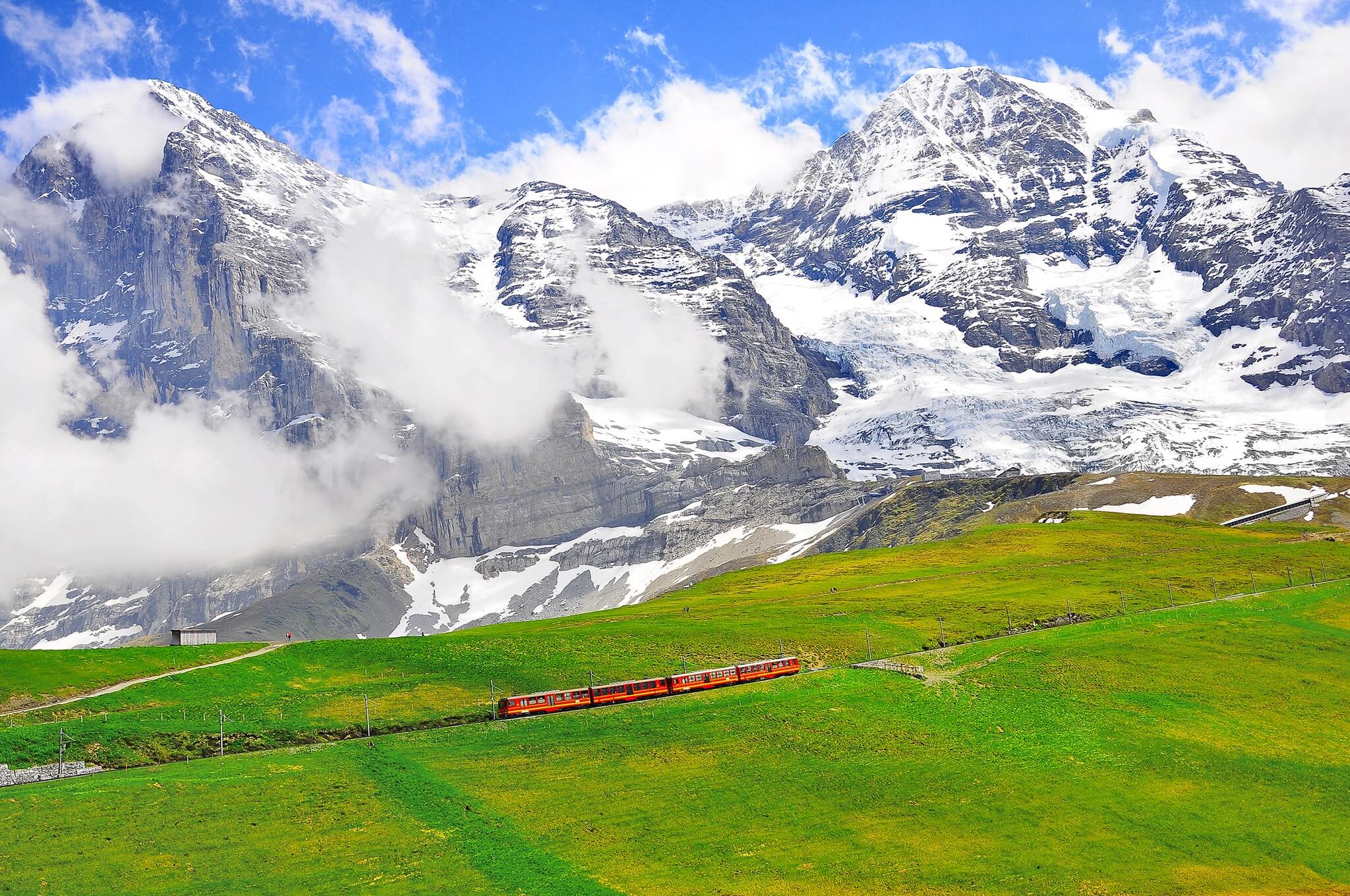 Get A View of the Swiss Alps From Interlaken - Retired And Travelling