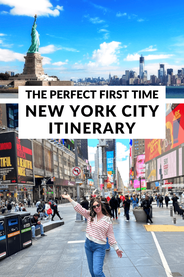 If you're visiting New York for the first time, this is the perfect NYC itinerary to get your first taste of the city! And if you're lucky enough to stay longer, check out the 4 bonus days I've included. 