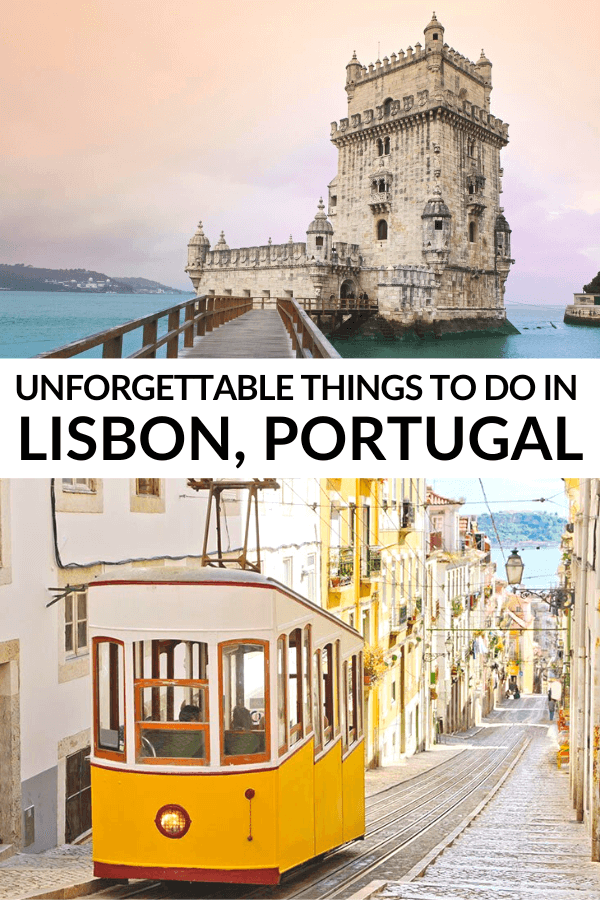 Lisbon is one of the most beautiful and most underrated cities in Europe. Discover all the unforgettable things to do in Lisbon and you'll be convinced to visit too!