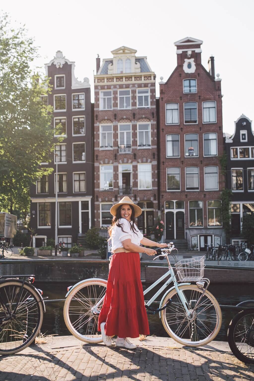 amsterdam with tourist