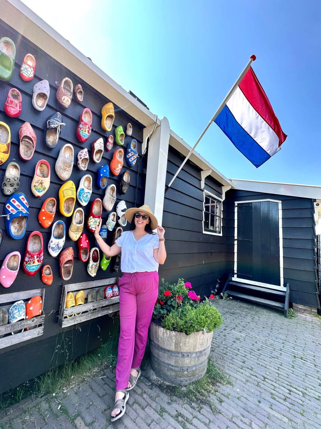 Vanessa Hunt in Zaanse Schans as a day trip from Amsterdam